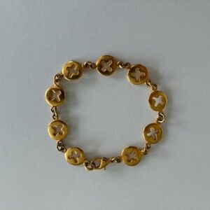 Vintage Robert Lee Morris gold plated bracelet